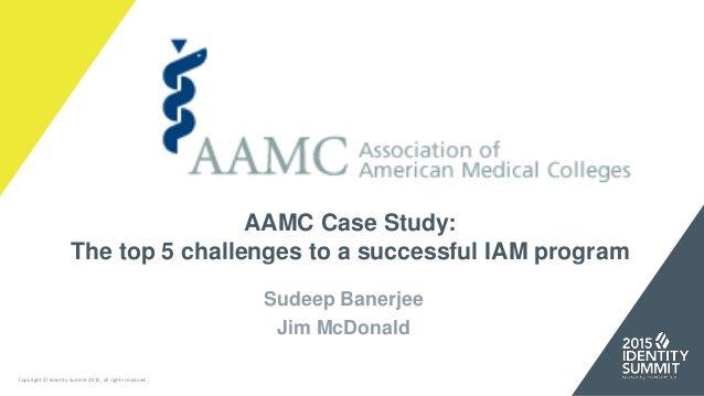 AAMC Logo - Identity Summit 2015: AAMC Case Study: The top 5 challenges to a succ…