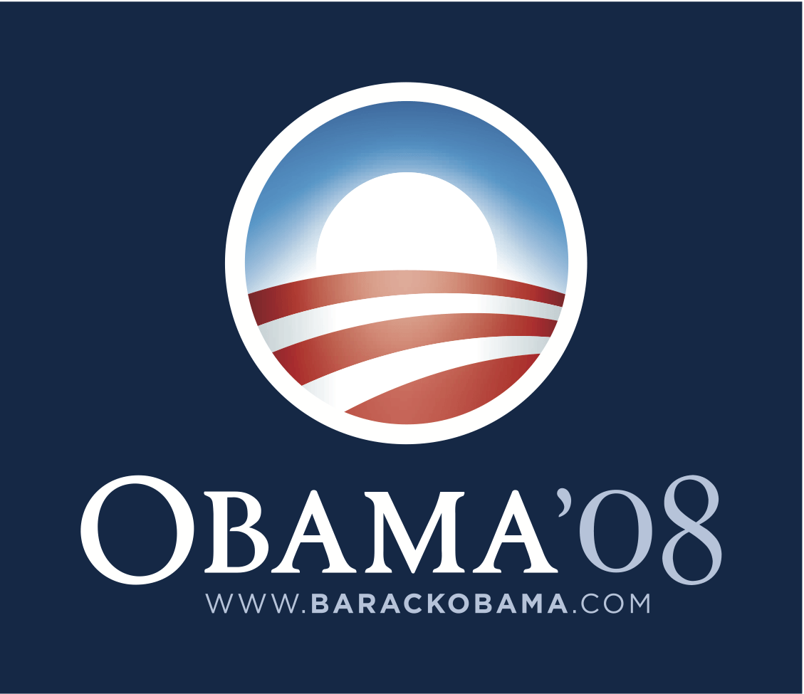 Obama Logo - Obama '08 Campaign Branding - Fonts In Use