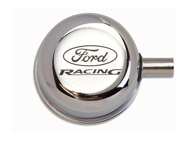 Breather Logo - Ford Performance Mustang Chrome Breather Cap w/ Ford Racing Logo