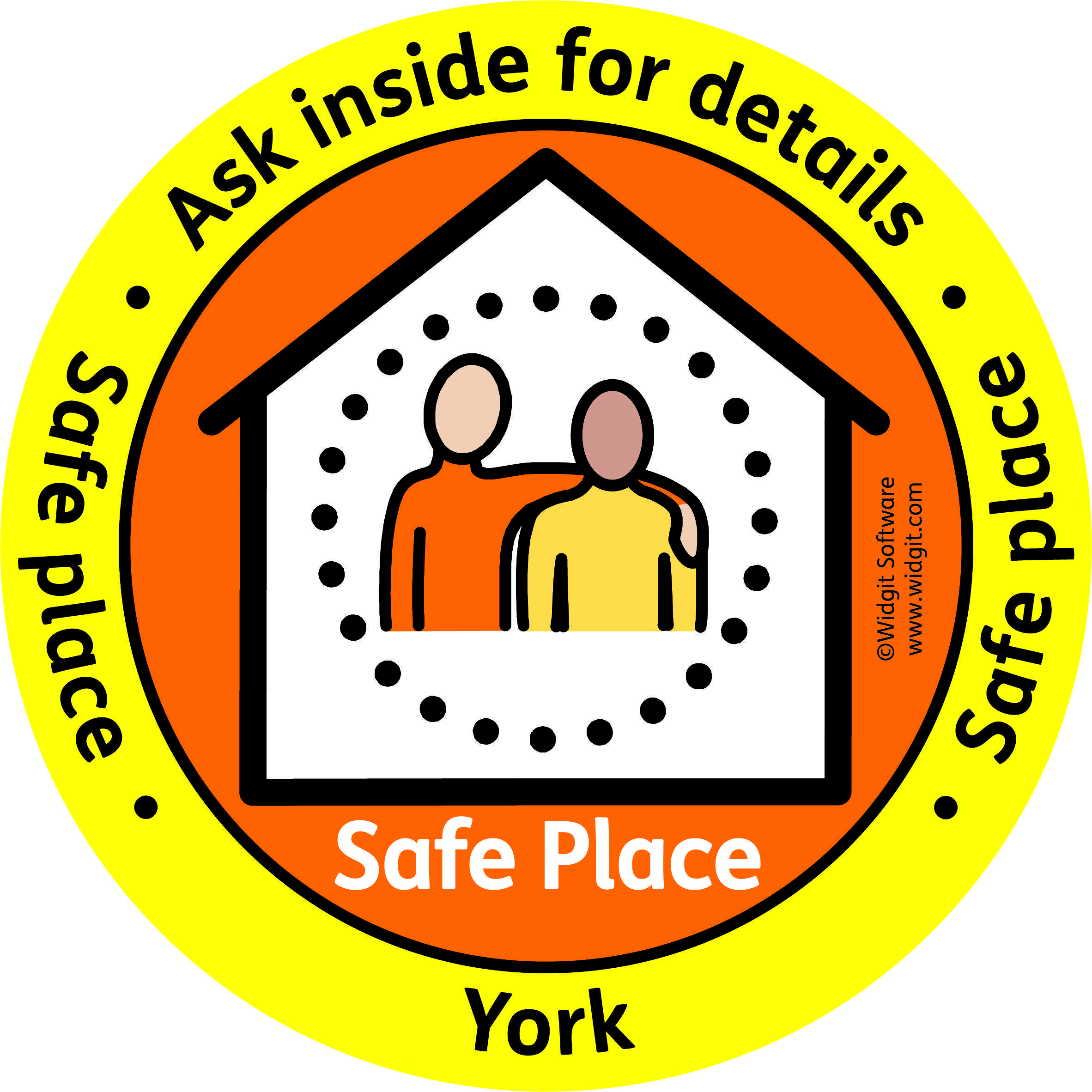 York Logo - safe place york logo