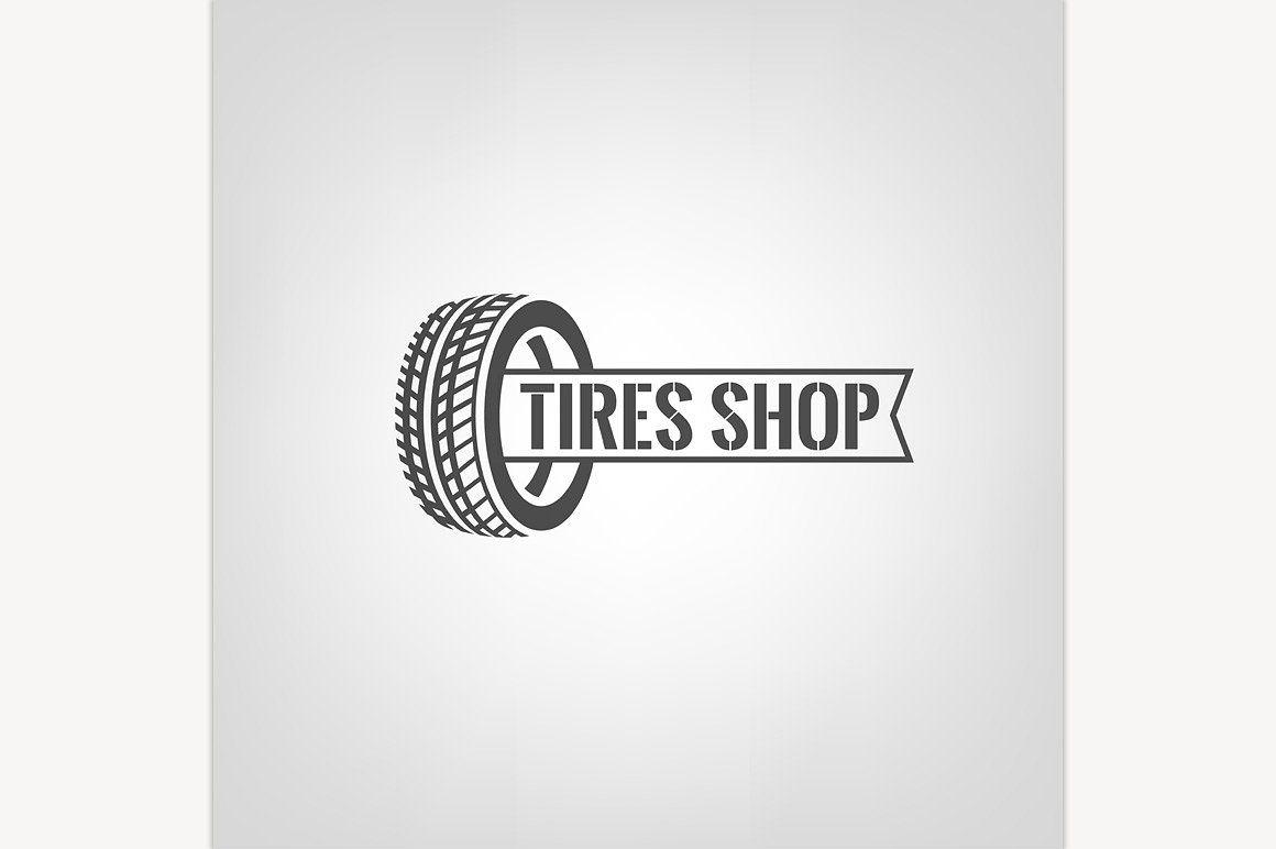 Tires Logo - Tires Shop Logo Icon Creative Market
