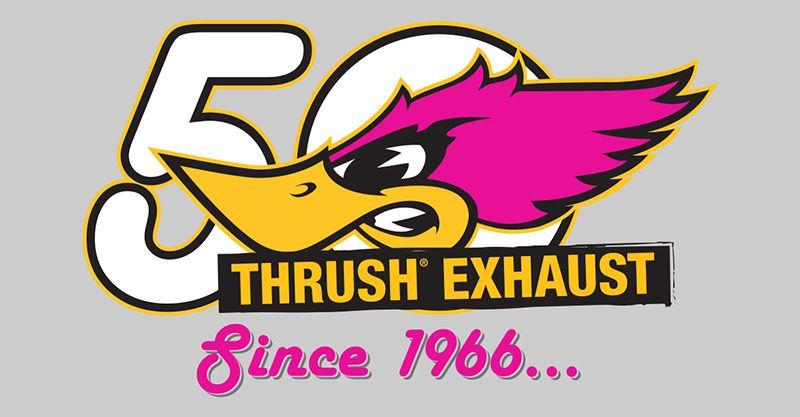Thrush Logo - Thrush® Exhaust® Exhaust, Making Hot Rods Hotter Since 1966™