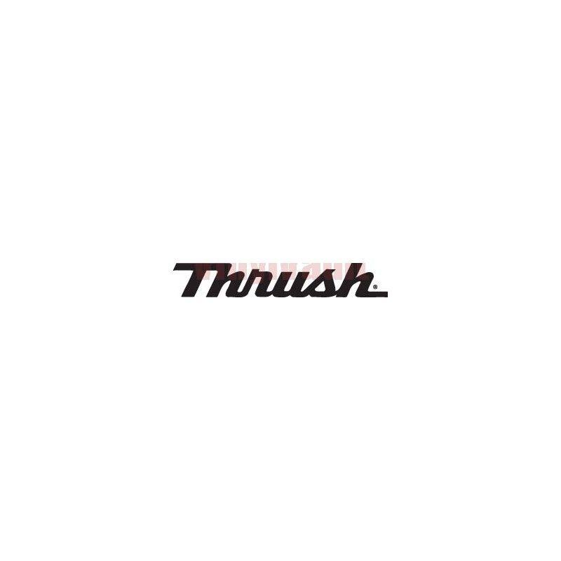 Thrush Logo - THRUSH EXHAUST Logo Vinyl Car Decal - Vinyl Vault