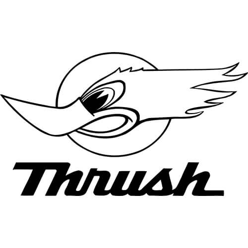 Thrush Logo - Thrush Decal Sticker - THRUSH-LOGO-DECAL | Thriftysigns