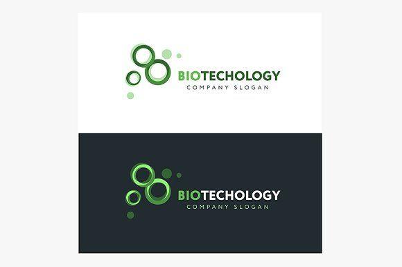 Biotechnology Logo - Biotechnology logo design template ~ Logo Templates ~ Creative Market