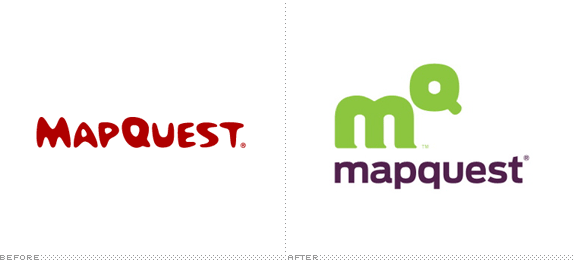 MapQuest Logo - Brand New: MapQuest comes Alive