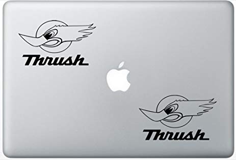 Thrush Logo - Thrush Logo HenryDecalZD0129 Set Of Two (2x), Decal