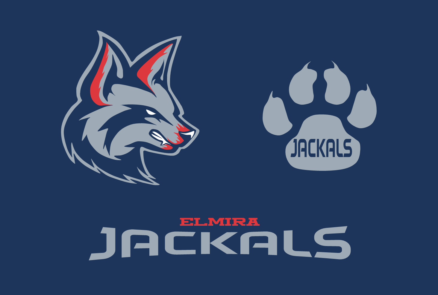 Jackal Logo - Elmira Jackals logo concept Creamer's Sports
