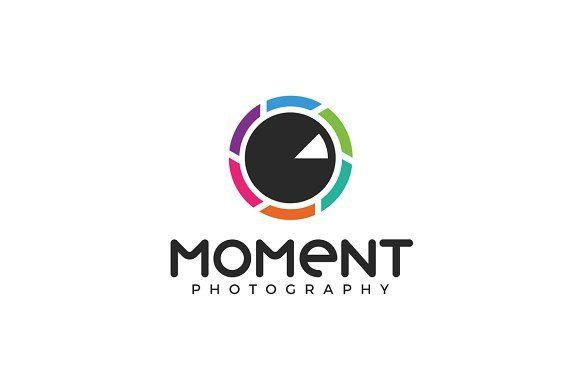 Moment Logo - Moment Photography Logo ~ Logo Templates ~ Creative Market