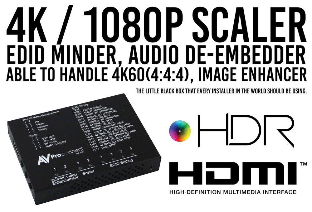 Sc1 Logo - AC SC1 AUHD Ultimate Toolbox: 18Gbps Up Down Scaler