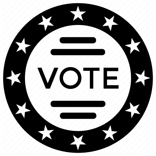 Election Logo - Democracy, election, vote, vote logo, voting badge icon