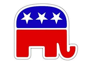 Election Logo - Amazon.com: Republican Elephant Sticker RNC Logo Election Bumper ...