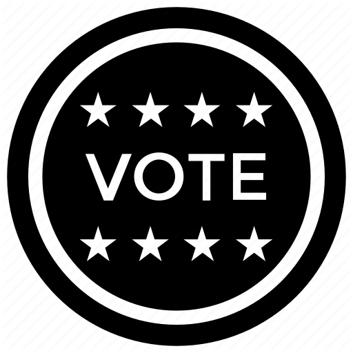 Vote Logo - Election, vote, vote logo, voting badge democracy icon