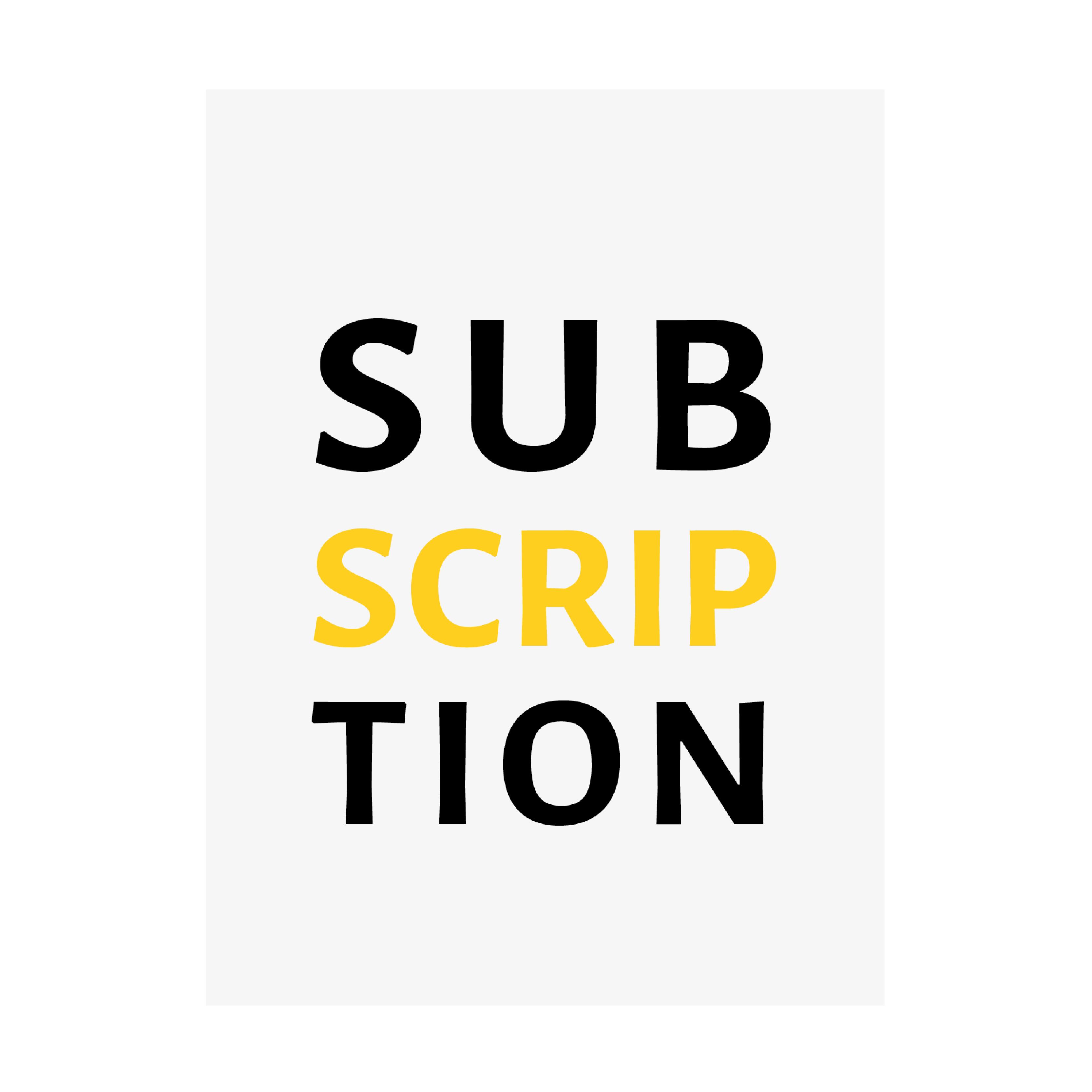 Subscription Logo - CUVÉE Subscription 2019 (3 issues) - CUVÉE MAGAZINE