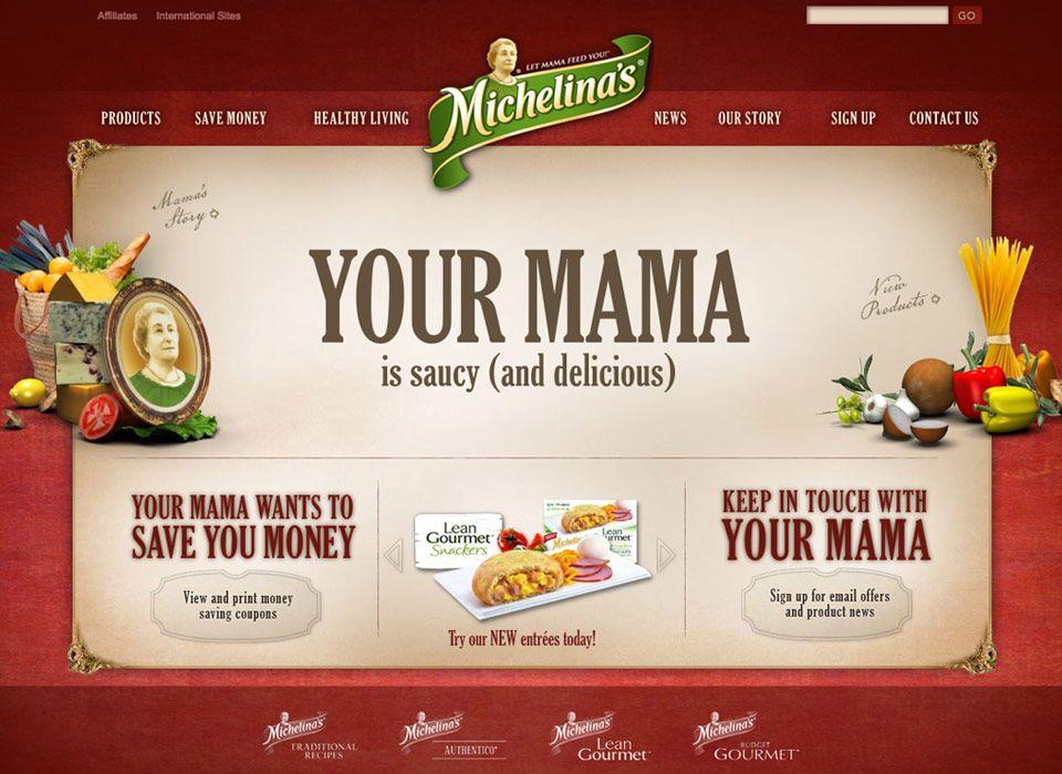 Michelina's Logo - Our Work: Michelina's Website and Ad Campaign | MJ Kretsinger