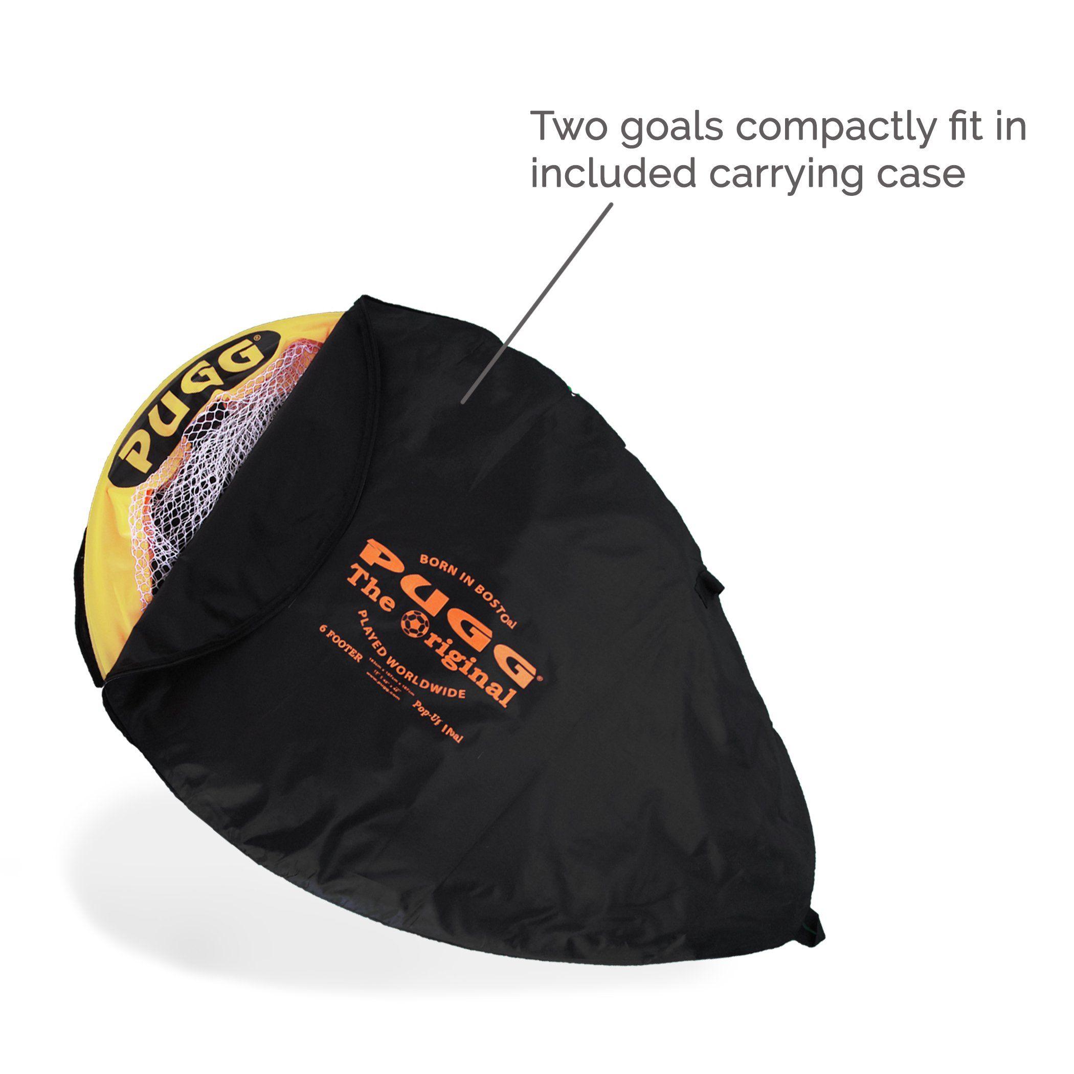 Pugg Logo - PUGG 6 Foot Pop Up Soccer Goal - Portable Training Futsal Football ...