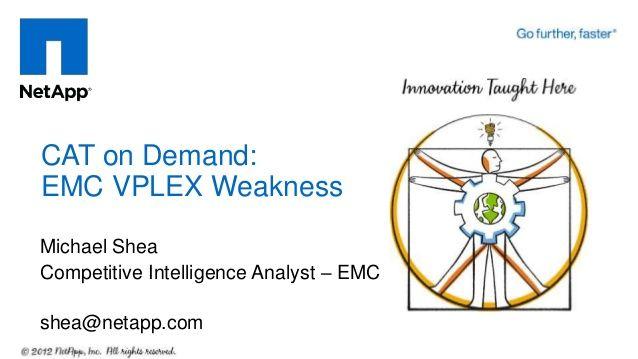 Vplex Logo - Cat on demand emc vplex weakness