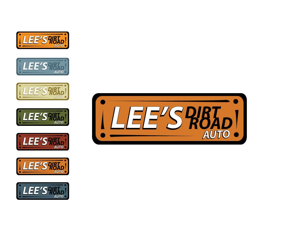 TLK Logo - Logo Design for Lee's Dirt Road Auto by TLK Graphic Designs | Design ...