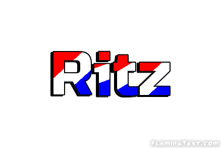 Ritz Logo - United States of America Logo. Free Logo Design Tool from Flaming Text