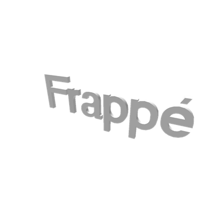 Frappe Logo Logodix - frappe a roblox review youtube