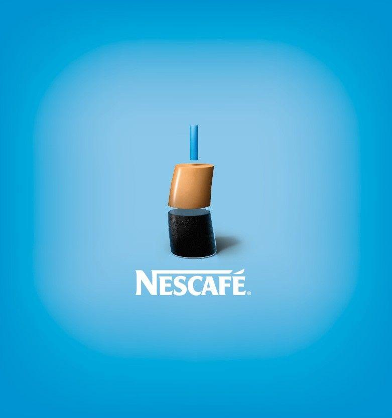 Frappe Logo - Beetroot -+ Nescafé Frappé 3 Layer Dynamic Logo