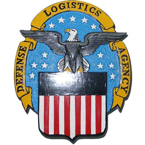 Dla Logo - DLA Logistics Agency wooden plaque seals & podium logo emblems
