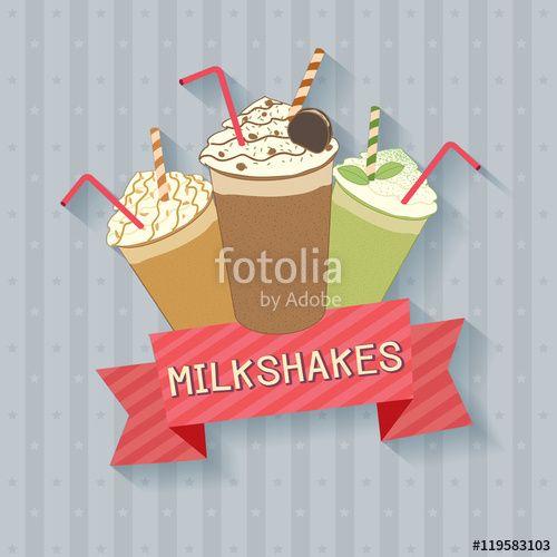 Frappe Logo - Illustration vector beverage menu of milkshakes frappe group set ...