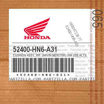 ArvinMeritor Logo - Honda 52400 HN6 A31 ASSY., RR. (ARVIN MERITOR) (NA USE ALT