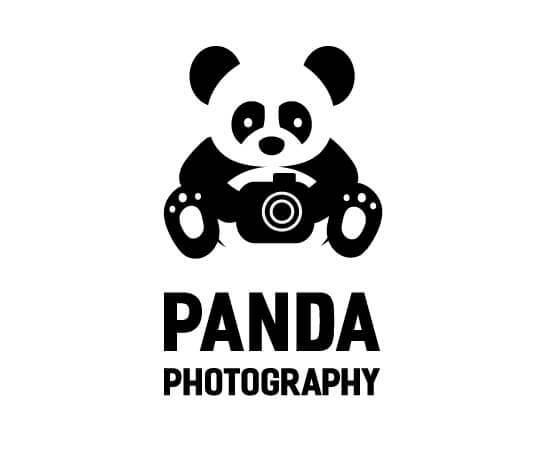 Dla Logo - Logo dla bloggera, fotografa - Panda Photography