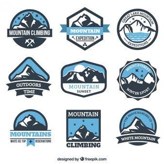 Mountaineering Logo - Mountain Logo Vectors, Photo and PSD files