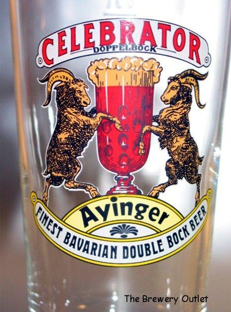 Ayinger Logo - Ayinger Beer Glass