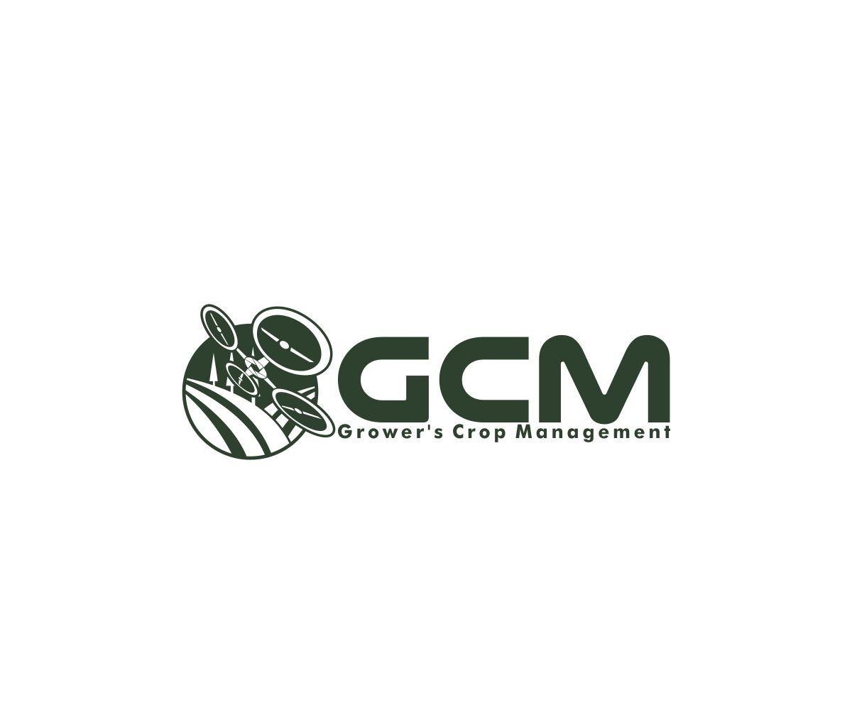 GCM Logo - Conservative, Bold, Farming Logo Design for Grower's Crop Management