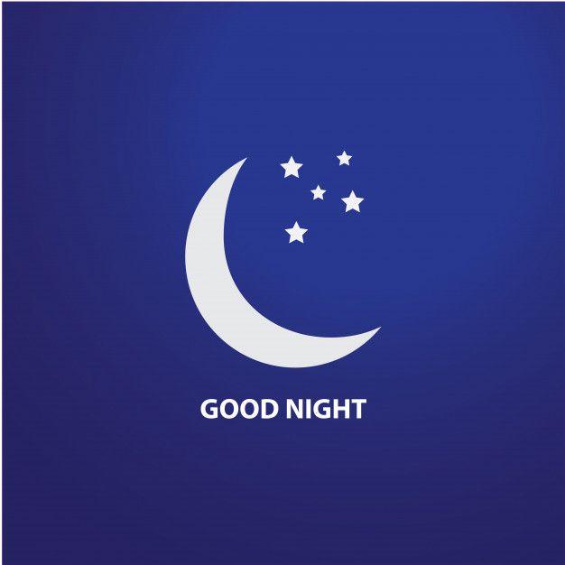 Night Logo - Good night logo template design Vector