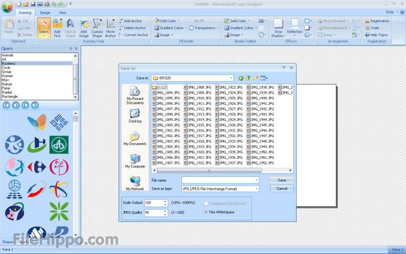 FileHippo Logo - Download EximiousSoft Logo Designer 3.89 - FileHippo.com