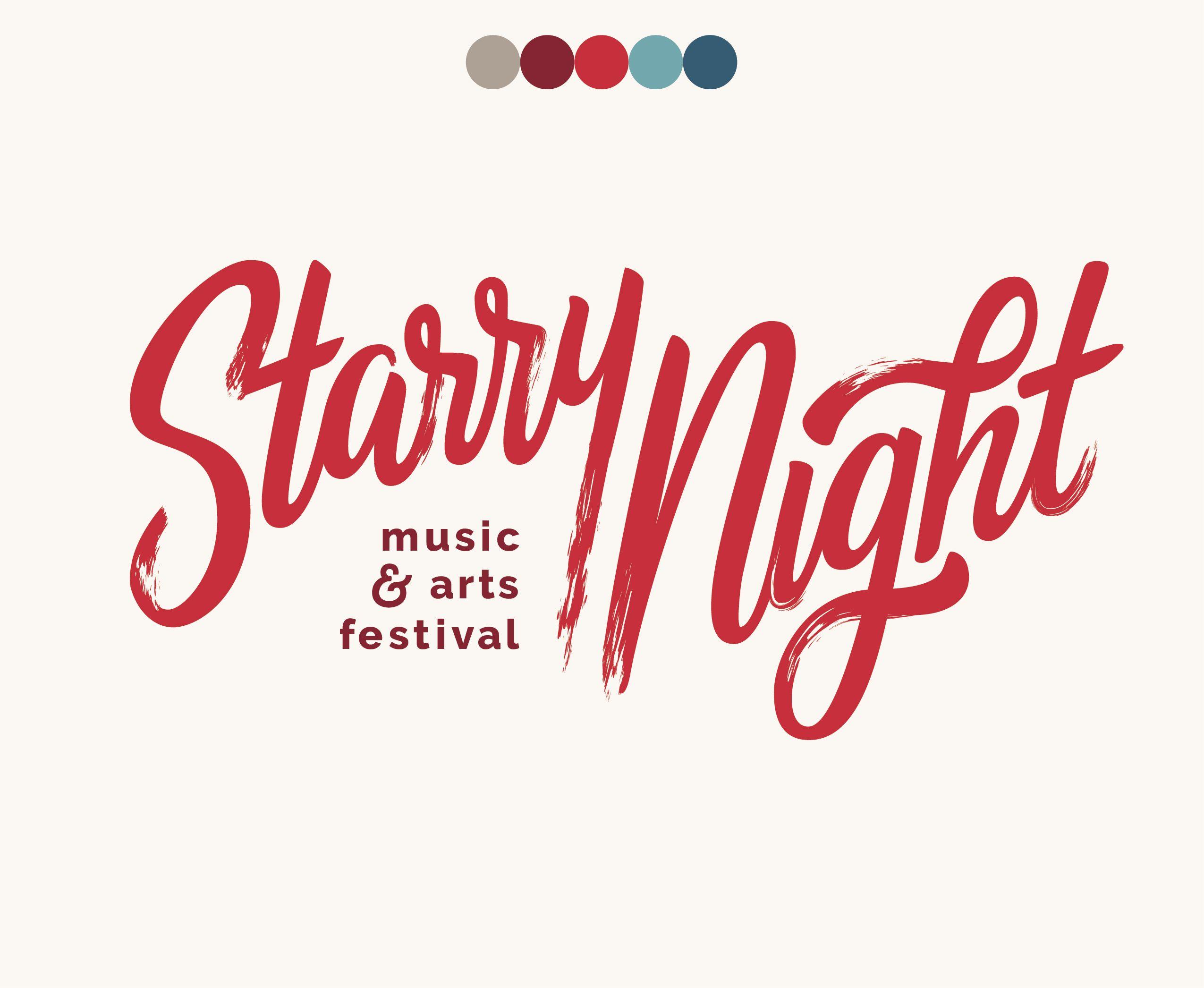 Night Logo - Emily Knapp Design Starry Night Logo
