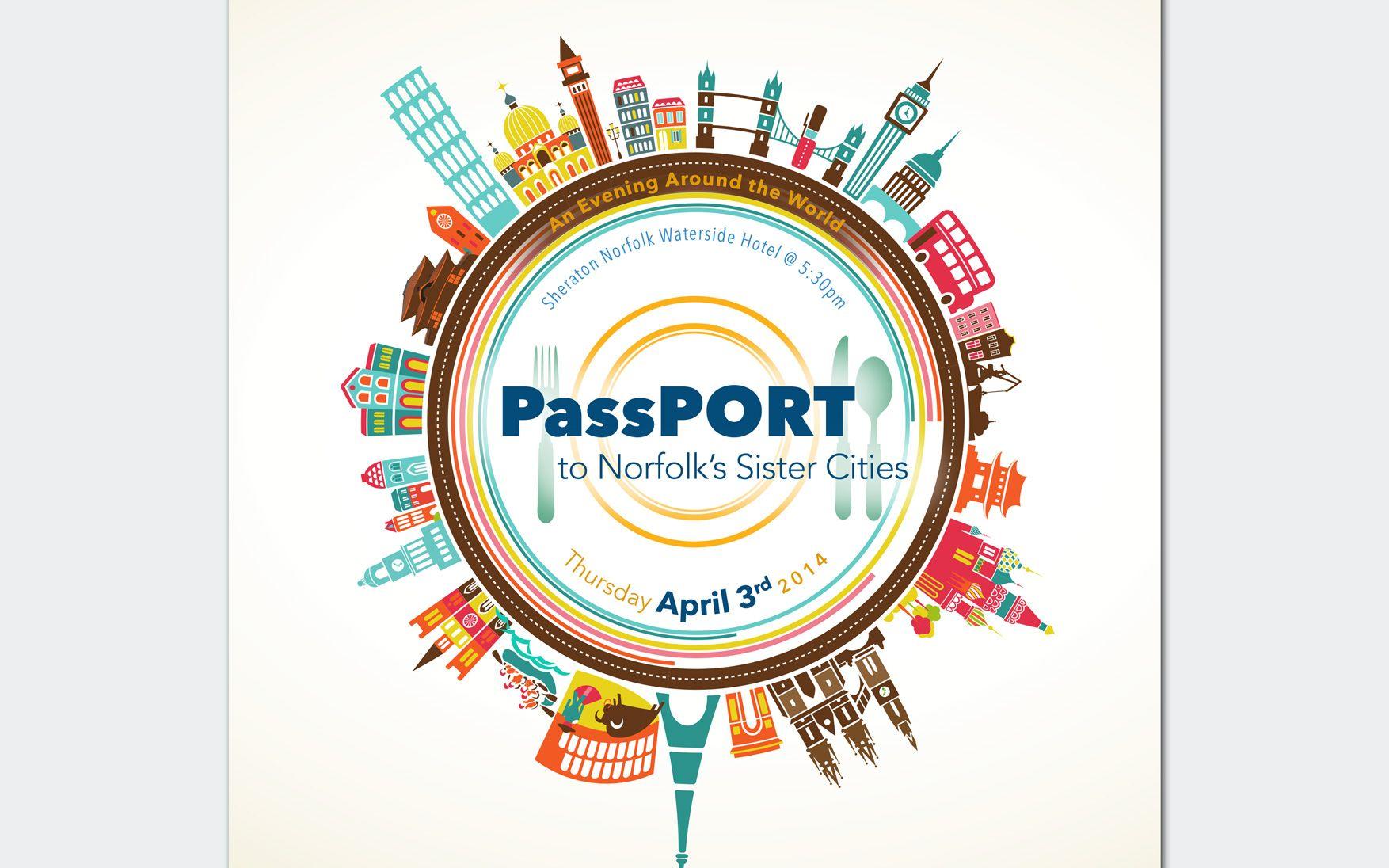 Passport Logo - NSCA PassPORT logo. Evolv Design for nonprofits