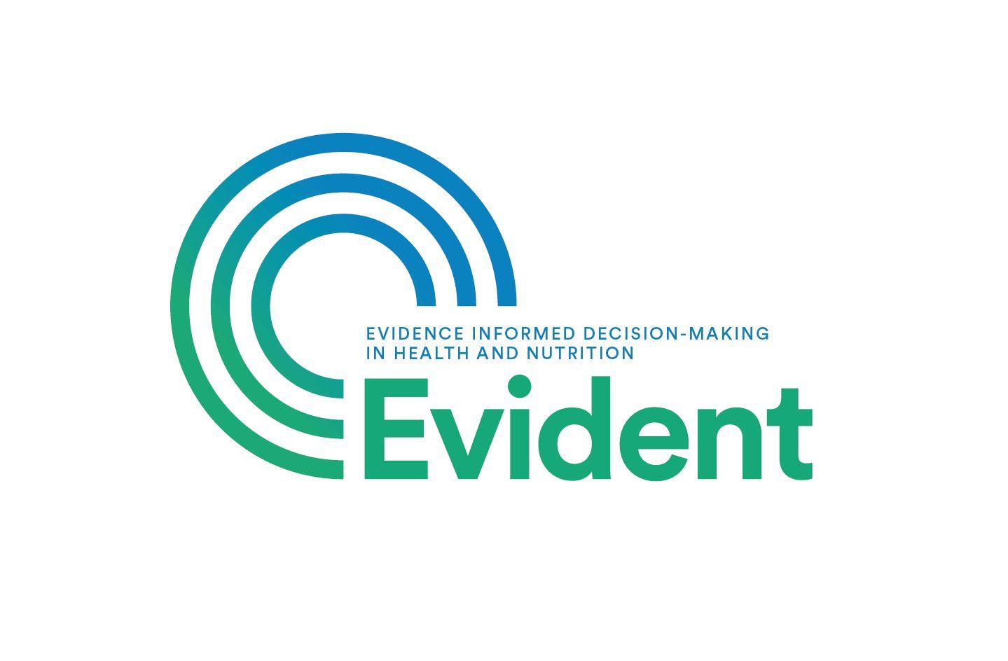 Evidence Logo - EVIDENT. Evidence Informed Decision Making In Health & Nutrition