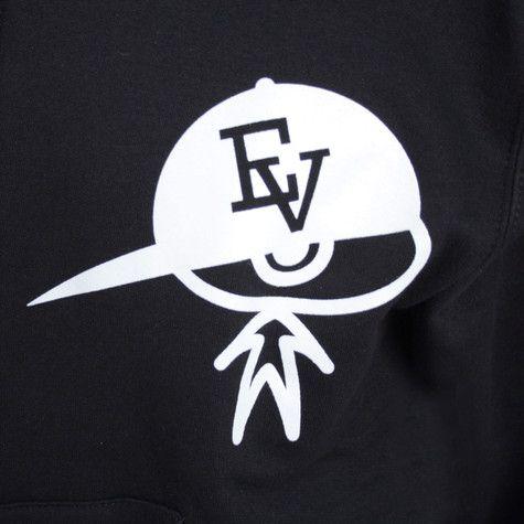 Evidence Logo - Evidence of Dilated Peoples - Man zip-up hoodie (Black) | HHV