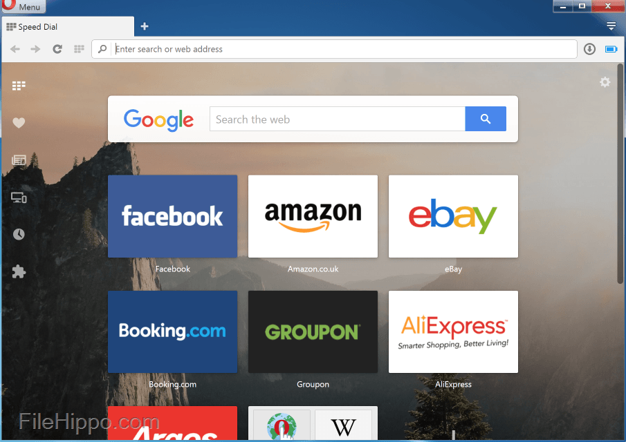 FileHippo Logo - Download Opera 58.0.3135.53 Browser for PC Windows - FileHippo.com