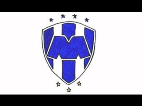 Monterrey Logo - How to Draw the Monterrey Logo (Los Rayados) - YouTube