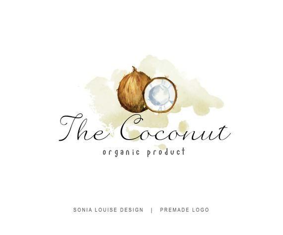 Coconut Logo - Coconut logo coconut milk logo fruit logo health food