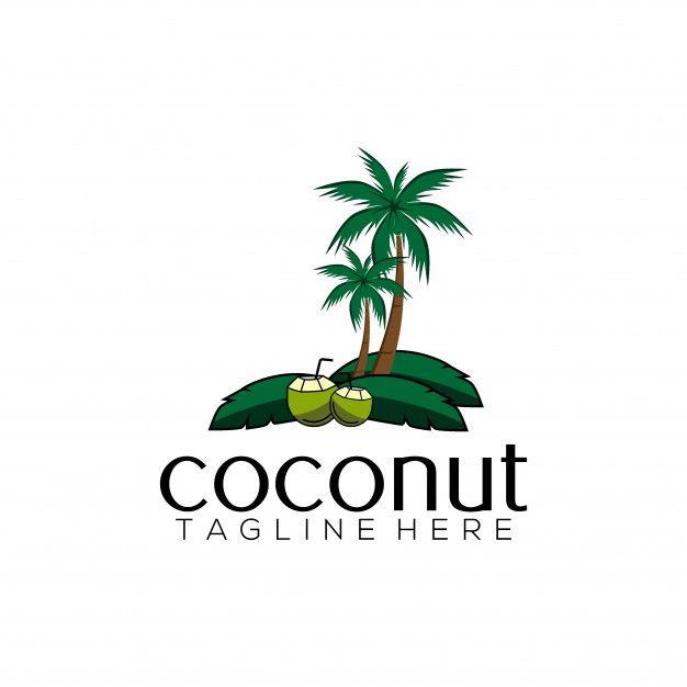 Coconut Logo - Coconut logo template Vector