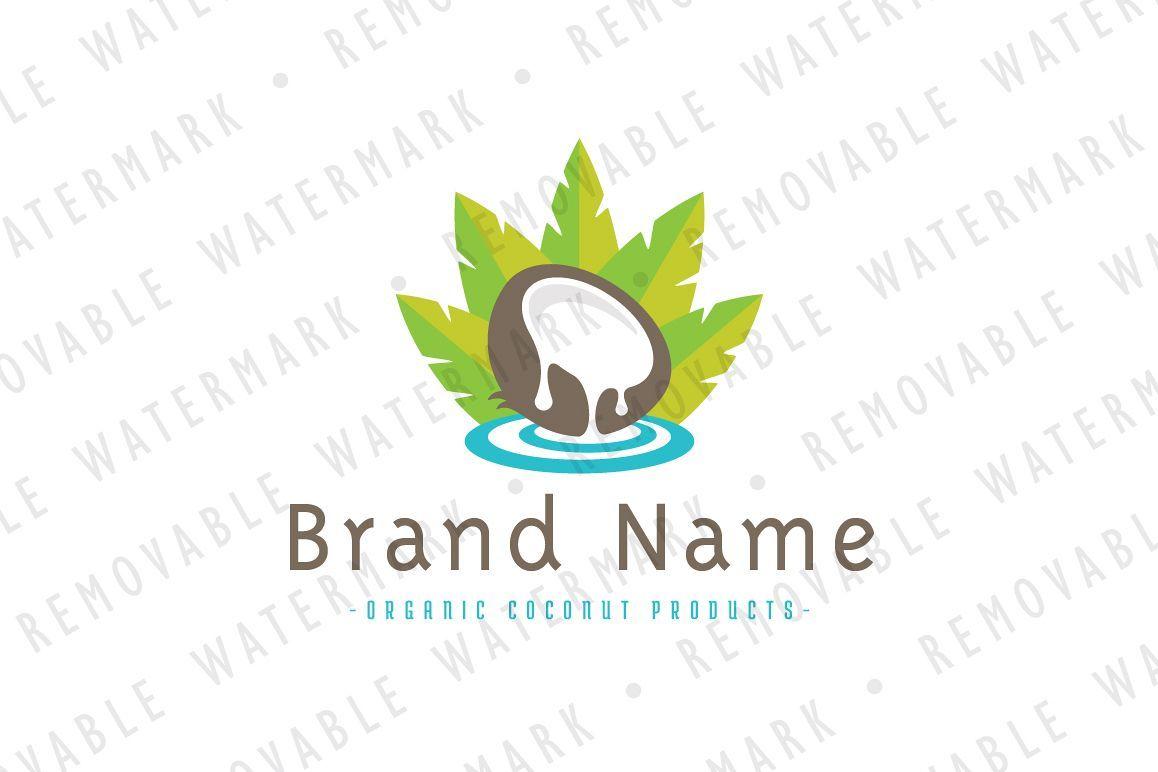 Coconut Logo - Coconut Garden Logo