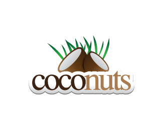 Coconut Logo - coconuts Designed by maflewdesigns | BrandCrowd