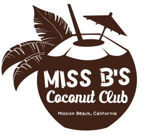 Coconut Logo - Miss B's Coconut Club