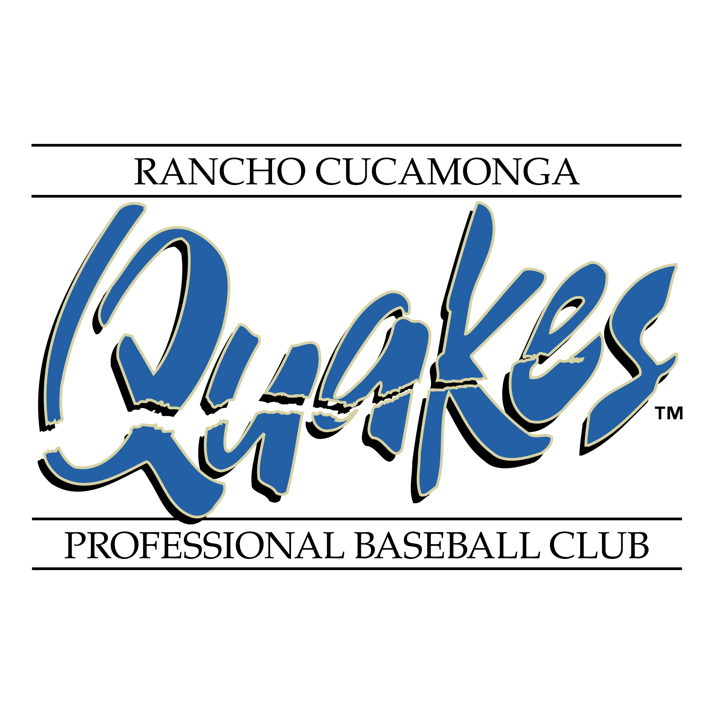 Rancho Logo - Rancho Cucamonga Quakes Logo PNG Transparent & SVG Vector