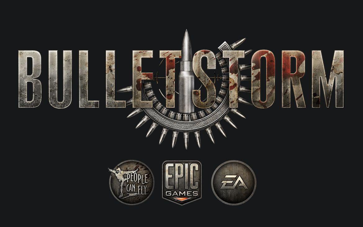 Bulletstorm Logo - Bulletstorm |