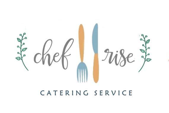 Eating Logo - Chef Logo / Catering Logo / Food Logo / Kitchen Logo / Eating | Etsy