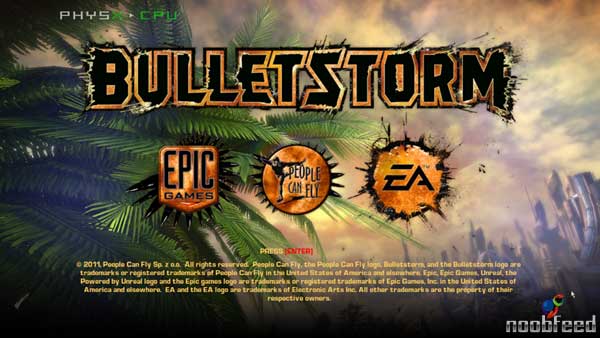 Bulletstorm Logo - Bulletstorm Review