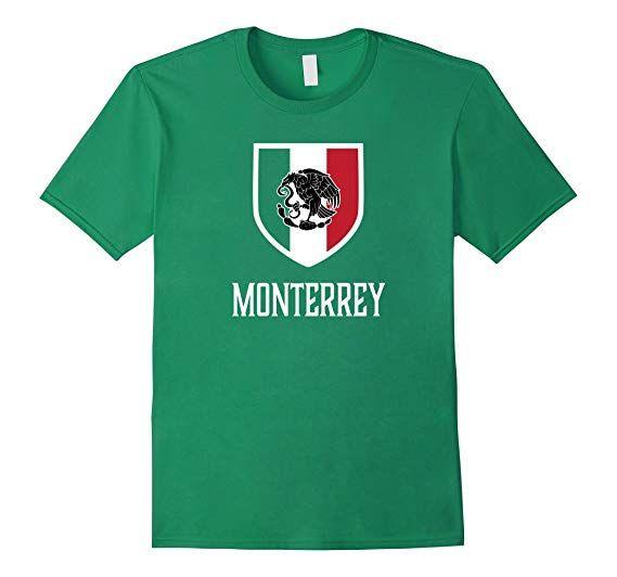 Monterrey Logo - Amazon.com: Monterrey, Mexico - Mexican Shirt: Clothing